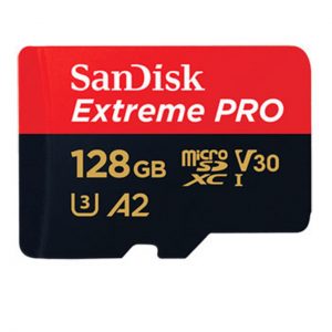 کارت حافظه microSDXC سن دیسک مدل Extreme PRO کلاس A2 استاندارد UHS-I U3 سرعت ۱۷۰MBs ظرفیت ۱۲۸ گیگابایت