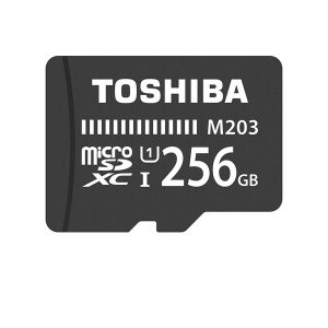 کارت حافظه microSDHC توشیبا مدل M203 کلاس 10 استاندارد UHS-I سرعت 100MBps ظرفیت 256 گیگابایت