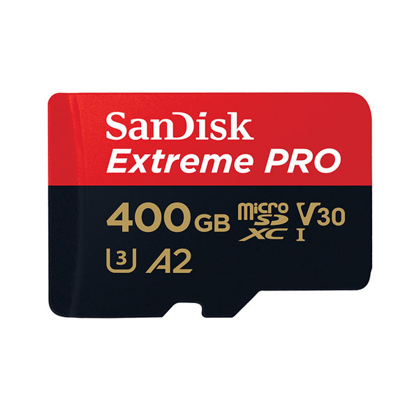 کارت حافظه microSDXC سن دیسک مدل Extreme PRO کلاس A2 استاندارد UHS-I U3 سرعت 170MBs ظرفیت 400 گیگابایت