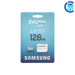 کارت حافظه microSDXC سامسونگ مدل Evo Plus کلاس 10 استاندارد UHS-I U3 سرعت 130MBps همراه با آداپتور SD ظرفیت 128 گیگابایت