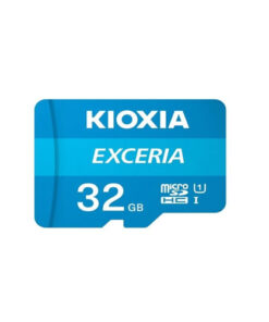 کارت حافظه‌ microSDHC کیوکسیا KIOXIA مدل EXCERIA کلاس 10 استاندارد UHS-I U1 سرعت 100MBps ظرفیت 32 گیگابایت به همراه آداپتور SD