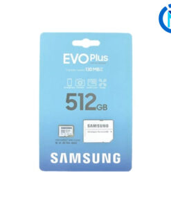 کارت حافظه microSDXC سامسونگ مدل Evo Plus کلاس 10 استاندارد UHS-I U3 سرعت 130MBps همراه با آداپتور SD ظرفیت 512 گیگابایت
