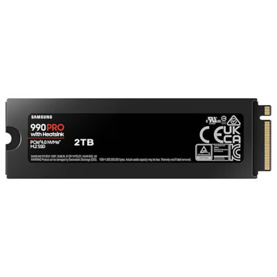 حافظه M.2 SSD سامسونگ مدل  990PRO HEATSINK با ظرفیت1 ترابایت