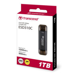 اس اس دی پرتابل ترنسند مدل ESD310C Portable SSD TRANSCEND ظرفیت 1 ترابایت