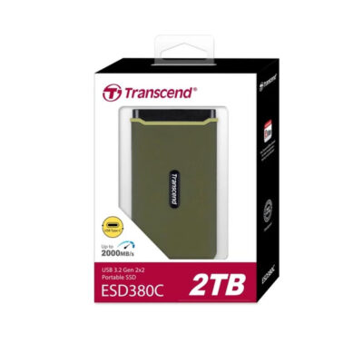اس اس دی پرتابل ترنسند مدل ESD380C Portable SSD TRANSCEND ظرفیت 2 ترابایت
