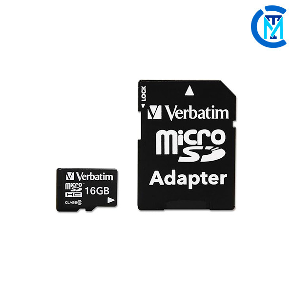 Verbatim 16GB Premium MicroSDHC Memory Card with Adapter - 2