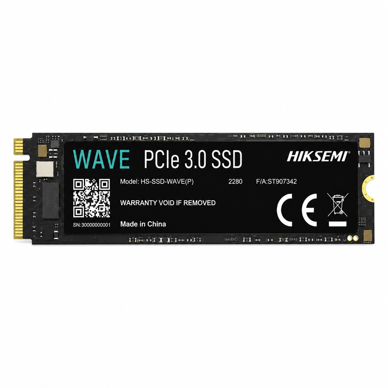 اس اس دی اینترنال PCIe Gen3 x4 هایک سمی مدل WAVE P ظرفیت 512 گیگابایت